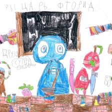 Илья в конкурсе «Лаборатория Рыцаря Фторида»