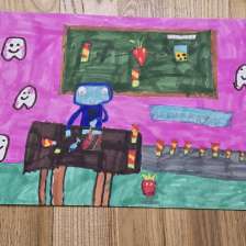 Катя в конкурсе «Лаборатория Рыцаря Фторида»