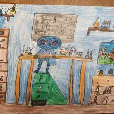 Виктория в конкурсе «Лаборатория Рыцаря Фторида»