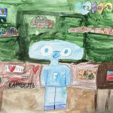 Вероника в конкурсе «Лаборатория Рыцаря Фторида»