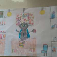 Олеся в конкурсе «Лаборатория Рыцаря Фторида»