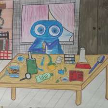 Элина в конкурсе «Лаборатория Рыцаря Фторида»