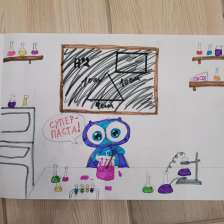 Даша в конкурсе «Лаборатория Рыцаря Фторида»