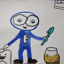 Алёна в конкурсе «Лаборатория Рыцаря Фторида»