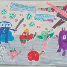 Мария в конкурсе «Лаборатория Рыцаря Фторида»