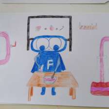 Елизавета в конкурсе «Лаборатория Рыцаря Фторида»