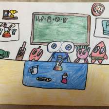 Мила в конкурсе «Лаборатория Рыцаря Фторида»