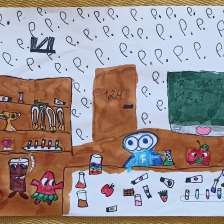 Марина в конкурсе «Лаборатория Рыцаря Фторида»