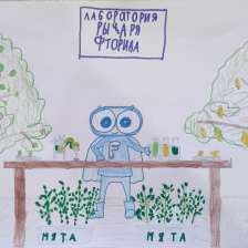 Даниил в конкурсе «Лаборатория Рыцаря Фторида»