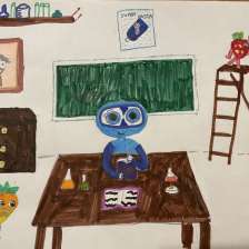 Ульяна в конкурсе «Лаборатория Рыцаря Фторида»