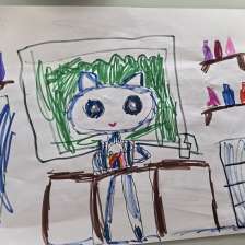 Оля в конкурсе «Лаборатория Рыцаря Фторида»