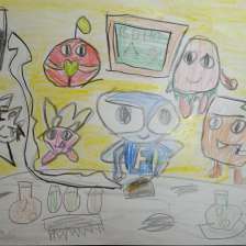 Софья в конкурсе «Лаборатория Рыцаря Фторида»