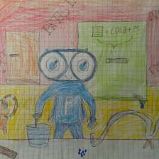 Даниил в конкурсе «Лаборатория Рыцаря Фторида»