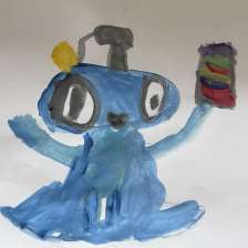 Виктория в конкурсе «Лаборатория Рыцаря Фторида»