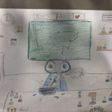 Вероника в конкурсе «Лаборатория Рыцаря Фторида»