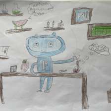 Глеб в конкурсе «Лаборатория Рыцаря Фторида»