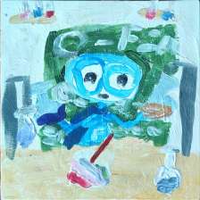 Ульяна в конкурсе «Лаборатория Рыцаря Фторида»