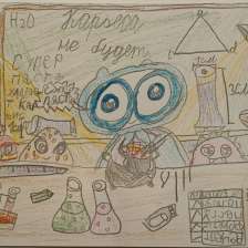 Анастасия Яппинен в конкурсе «Лаборатория Рыцаря Фторида»