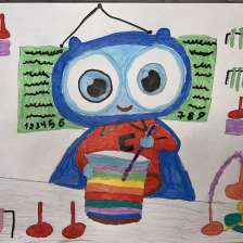 Маргарита в конкурсе «Лаборатория Рыцаря Фторида»