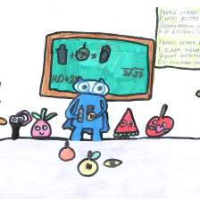 Алёна в конкурсе «Лаборатория Рыцаря Фторида»