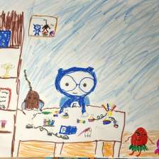 Анастасия в конкурсе «Лаборатория Рыцаря Фторида»