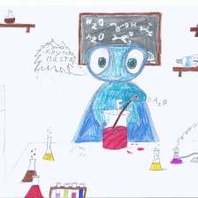 Алиса в конкурсе «Лаборатория Рыцаря Фторида»