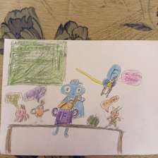 Анастасия в конкурсе «Лаборатория Рыцаря Фторида»