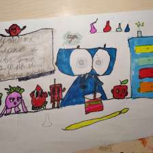 Лера в конкурсе «Лаборатория Рыцаря Фторида»