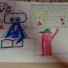 Ника в конкурсе «Лаборатория Рыцаря Фторида»