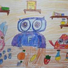 Лиза в конкурсе «Лаборатория Рыцаря Фторида»