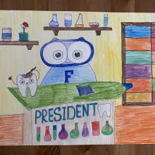 Данил в конкурсе «Лаборатория Рыцаря Фторида»