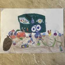 Екатерина в конкурсе «Лаборатория Рыцаря Фторида»