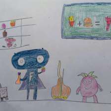 Павел в конкурсе «Лаборатория Рыцаря Фторида»