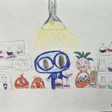 Полина в конкурсе «Лаборатория Рыцаря Фторида»