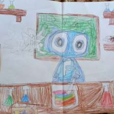 Софья в конкурсе «Лаборатория Рыцаря Фторида»