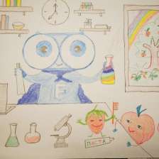 Люба в конкурсе «Лаборатория Рыцаря Фторида»