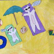 Арина Насонова в конкурсе «День приключений с мамой»