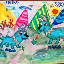 Лиза Войниленко в конкурсе «День приключений с мамой»