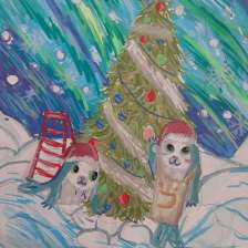 Анна Дубинина в конкурсе «День приключений с мамой»