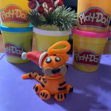 Милана Максимовна Таран в конкурсе «Play-Doh - Новый год 2022»