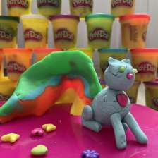 Юля Сергеевна Бурякова в конкурсе «Play-Doh питомцы»