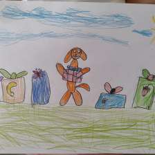 Ангелина в конкурсе «Сюрприз в Простоквашино»