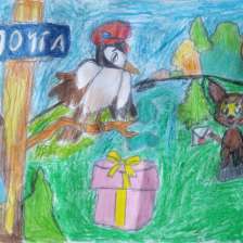 Марта в конкурсе «Сюрприз в Простоквашино»