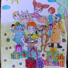 Артём в конкурсе «Сюрприз в Простоквашино»