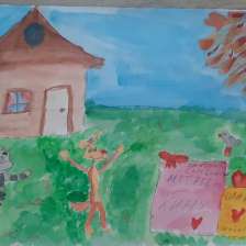 Агния в конкурсе «Сюрприз в Простоквашино»