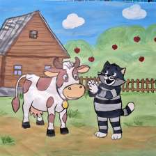 Степан в конкурсе «Сюрприз в Простоквашино»