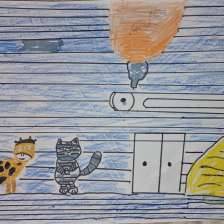 Ян в конкурсе «Сюрприз в Простоквашино»