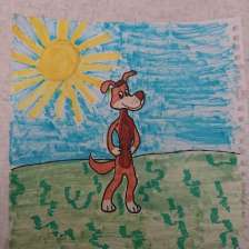 Лиза в конкурсе «Сюрприз в Простоквашино»