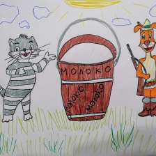 Анастасия в конкурсе «Сюрприз в Простоквашино»