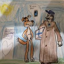 Алла в конкурсе «Сюрприз в Простоквашино»